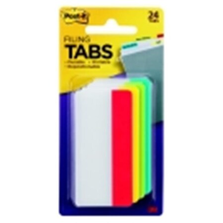 Post-It Sticky note 3 In. Durable Filing Tab; Pack 24 1394487